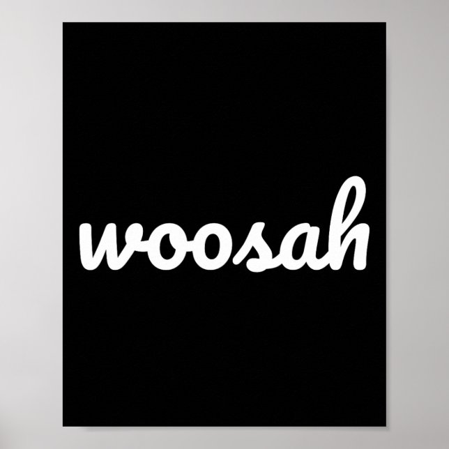Affiche Chemise Woosah Calm Yoga Exhale  (Devant)