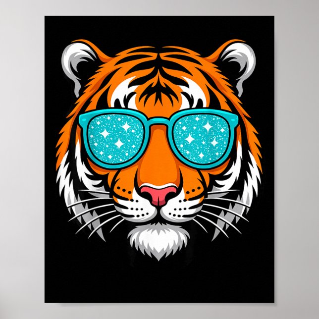 Affiche Chemises Cool Pour Enfants Garçons, Lunettes de so (Devant)