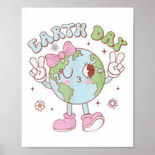 Affiche Chemises De Jour des terres Mignonnes Pour Les Fil
