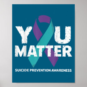 Affiche Chemises de Prévention des Suicides Sensibilisatio
