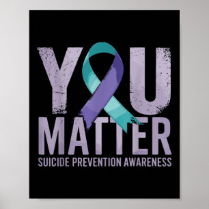 Affiche Chemises de prévention des suicides T-shirt de sen