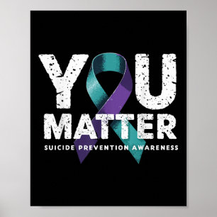 Affiche Chemises de prévention des suicides T-shirt de sen