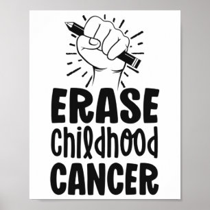 Affiche Chemises de sensibilisation au cancer de l'enfant