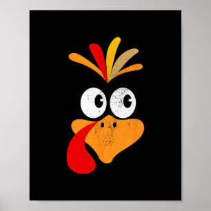 Affiche Chemises de Thanksgiving pour femmes en famille vi