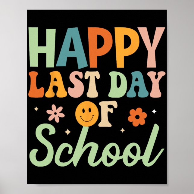 Affiche Chemises dernier jour d'école Bonjour l'été Profes (Devant)