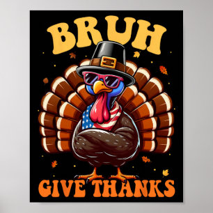Affiche Chemises drôles de Thanksgiving disant un mème de