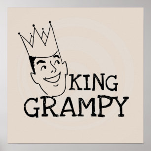 Affiche Chemises et cadeaux King Grampy