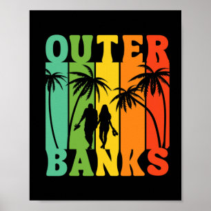 Affiche Chemises extérieures Nks vintage années 80 Obx Car