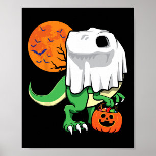 Affiche Chemises Halloween Pour Garçons Hommes Dinosaure T
