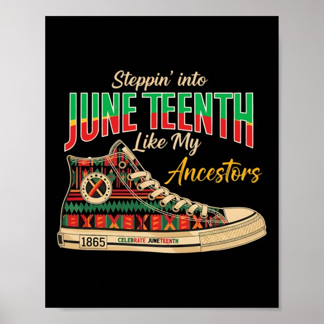 Affiche Chemises Junenteeth Hommes Femmes Enfants Entrant  (Devant)