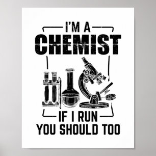 Affiche Chemist Science Chemistry Students Gifts