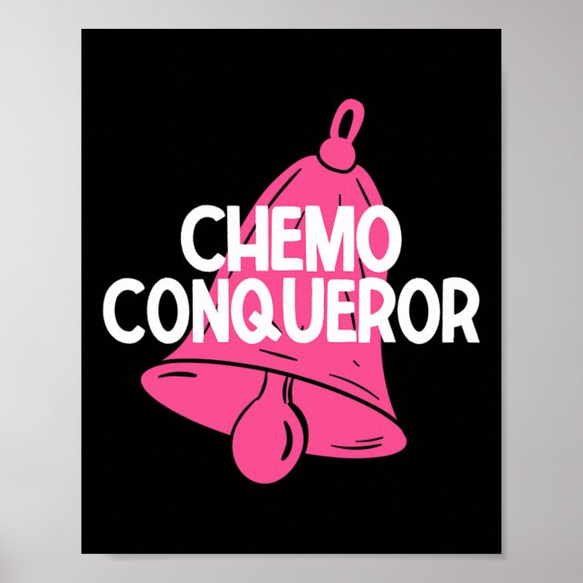 Affiche Chemo Conquérant Fin Du Traitement Chemo Bande De  (Devant)