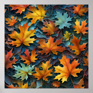 Affiche Chêne d'Automne