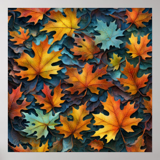 Affiche Chêne d'Automne