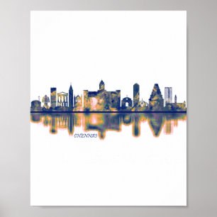 Affiche Chennai Skyline