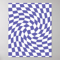 Chèques déformés Psychédélique rétro