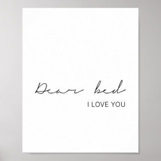 Affiche Cher lit, je t'aime