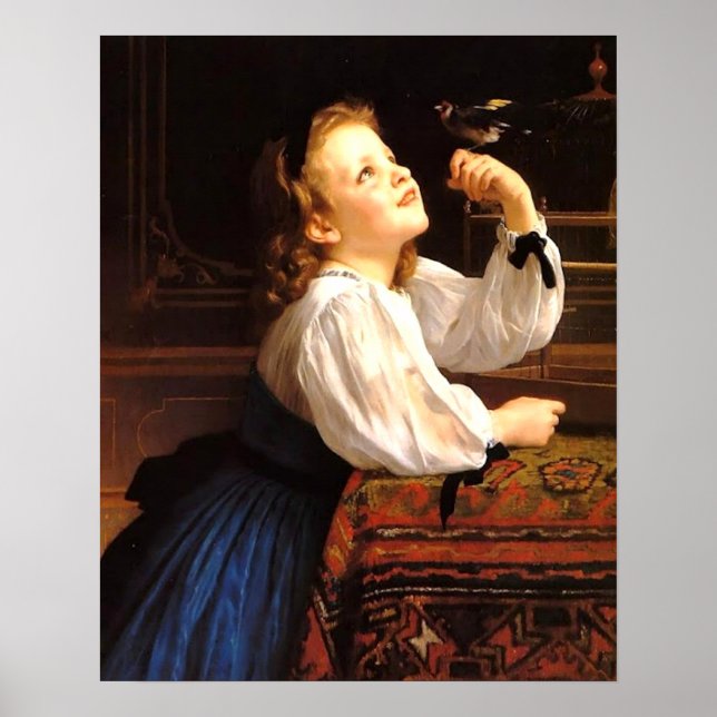 Affiche Cher oiseau par Franz Dvorak (Devant)