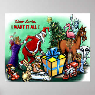 Affiche Cher Père Noël