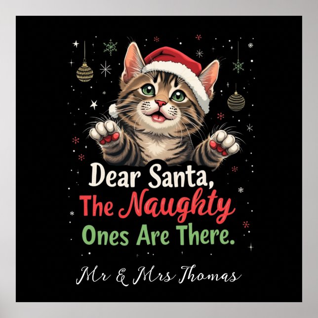 Affiche Cher Père Noël, ils sont les méchants et les mécha (Devant)