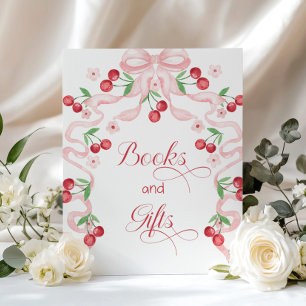 Affiche Chercher sur le dessus Bow Books et cadeaux