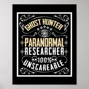 Affiche Chercheur paranormal Chercheur paranormal