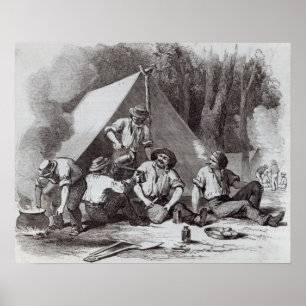 Affiche Chercheurs d'or d'Alexandre de bâti au désordre de