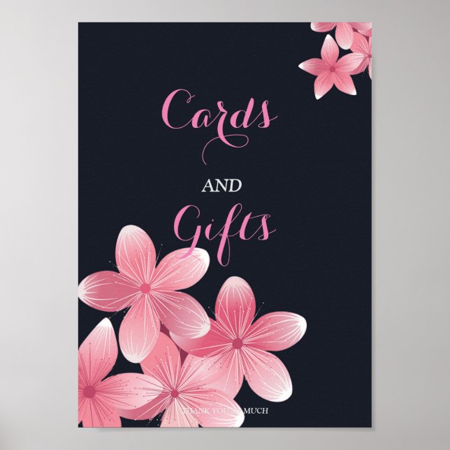 Affiche Cherry Blossom   Cards and Gifts (Devant)