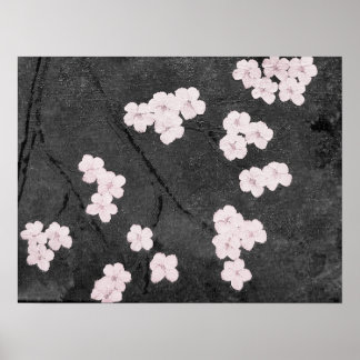 Affiche Cherry Blossoms Print
