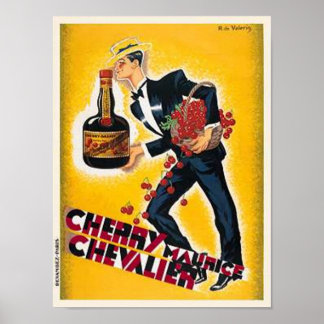 Affiche Cherry Maurice Chevalier