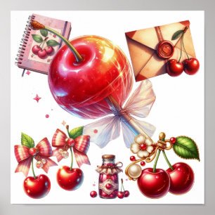 Affiche Cherry Pop