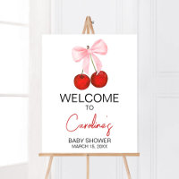 Cherry sur le Baby shower supérieur Accueil