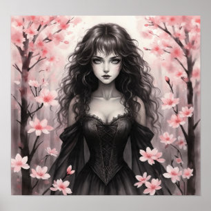 Affiche CherryBlossomWitch