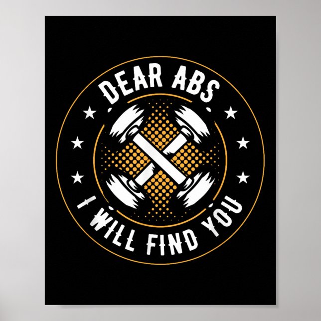 Affiche Chers Abs, Je Vous Trouverai (Devant)