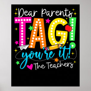 Affiche Chers Parents Balise You It Lore Dernier Day Of Sc