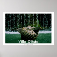 Chérubin dans la fontaine de la Villa D'Este