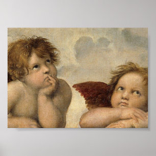 Affiche Chérubins Anges Raphaël