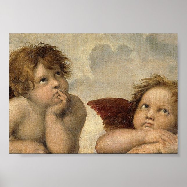 Affiche Chérubins Anges Raphaël (Devant)