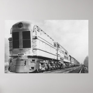 Affiche Chesapeake et chemin de fer "500" de l'Ohio