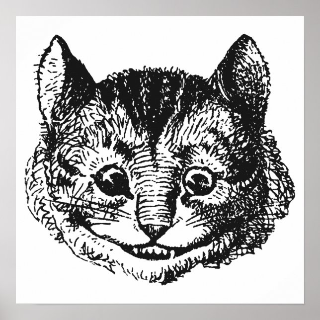 Affiche Cheshire Cat (Devant)