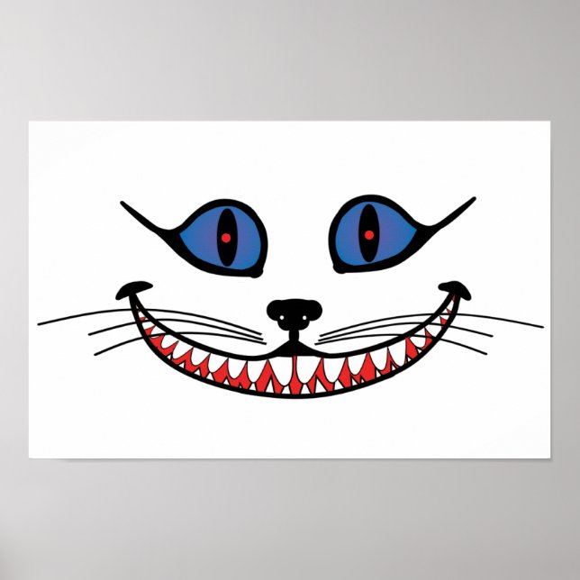 Affiche Cheshire Chat Smile (Devant)