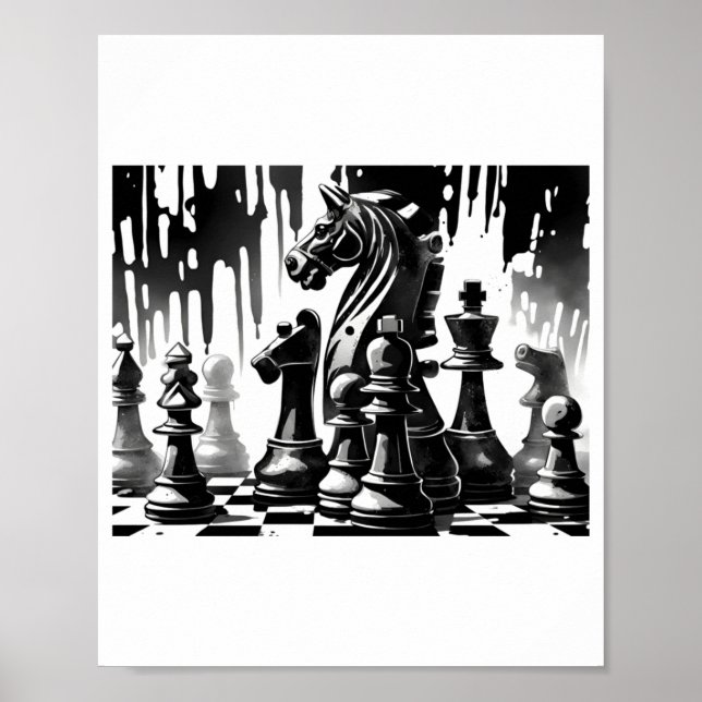Affiche Chess Board  (Devant)