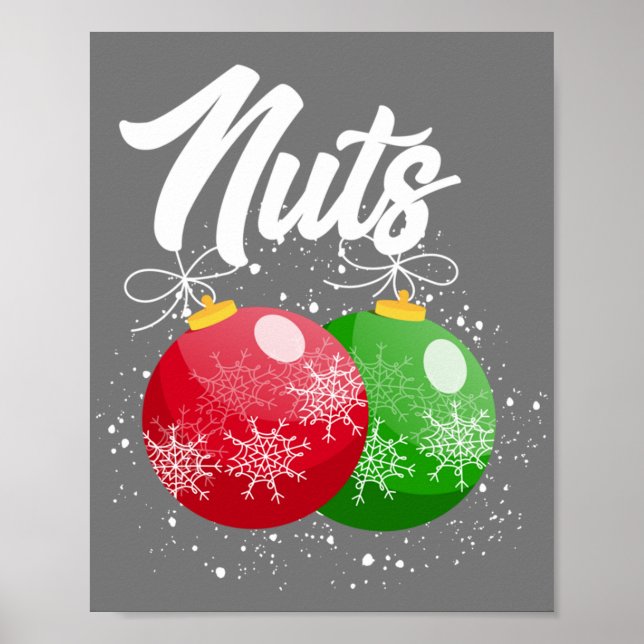 Affiche Chest Nuts Christmas Matching Couple Chestnuts (Devant)