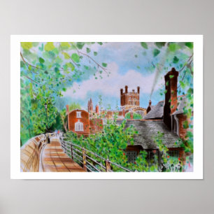 Affiche Chester, Angleterre