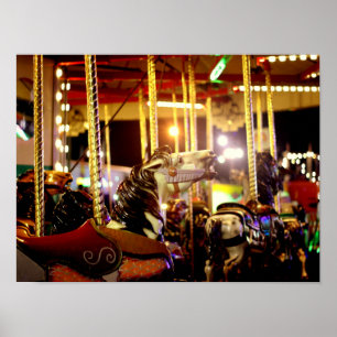 Affiche Cheval à la Foire