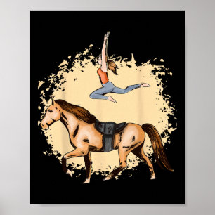 Affiche Cheval Amateurs Horseck Équitation Trick Equestre