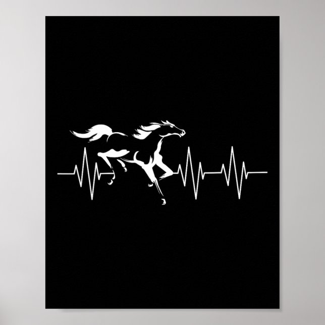 Affiche Cheval animal Oreiller Cheval Cheval Cadeau Cheval (Devant)