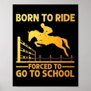 Affiche Cheval Art Pour Hommes Femmes Équitation Rider Equ