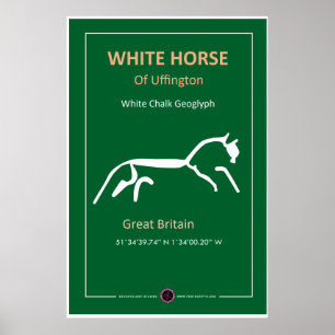 Affiche Cheval blanc d'Uffington