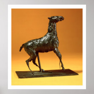 Affiche Cheval Caracoling (bronze)